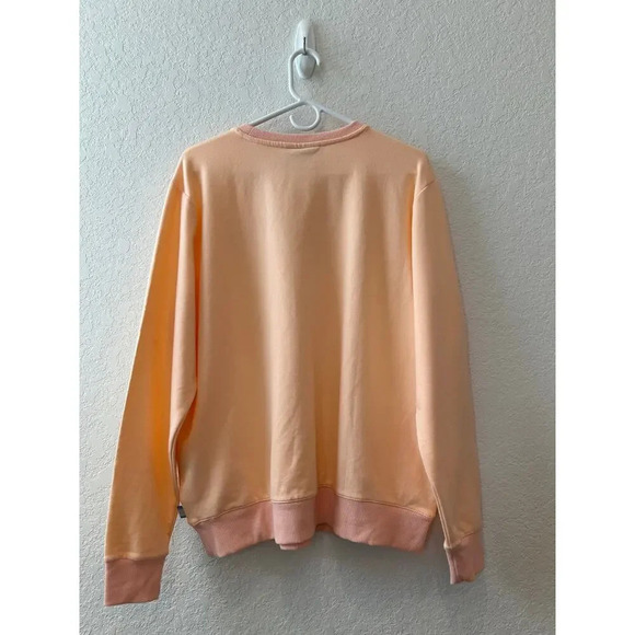 FILA Crewneck Sweater with Pockets in Peach Pink Size XL - Picture 2 of 5